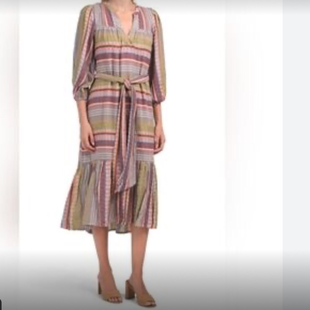 dRA Los Angeles‎ Jacquard Jenwin Boho MIDI Dress